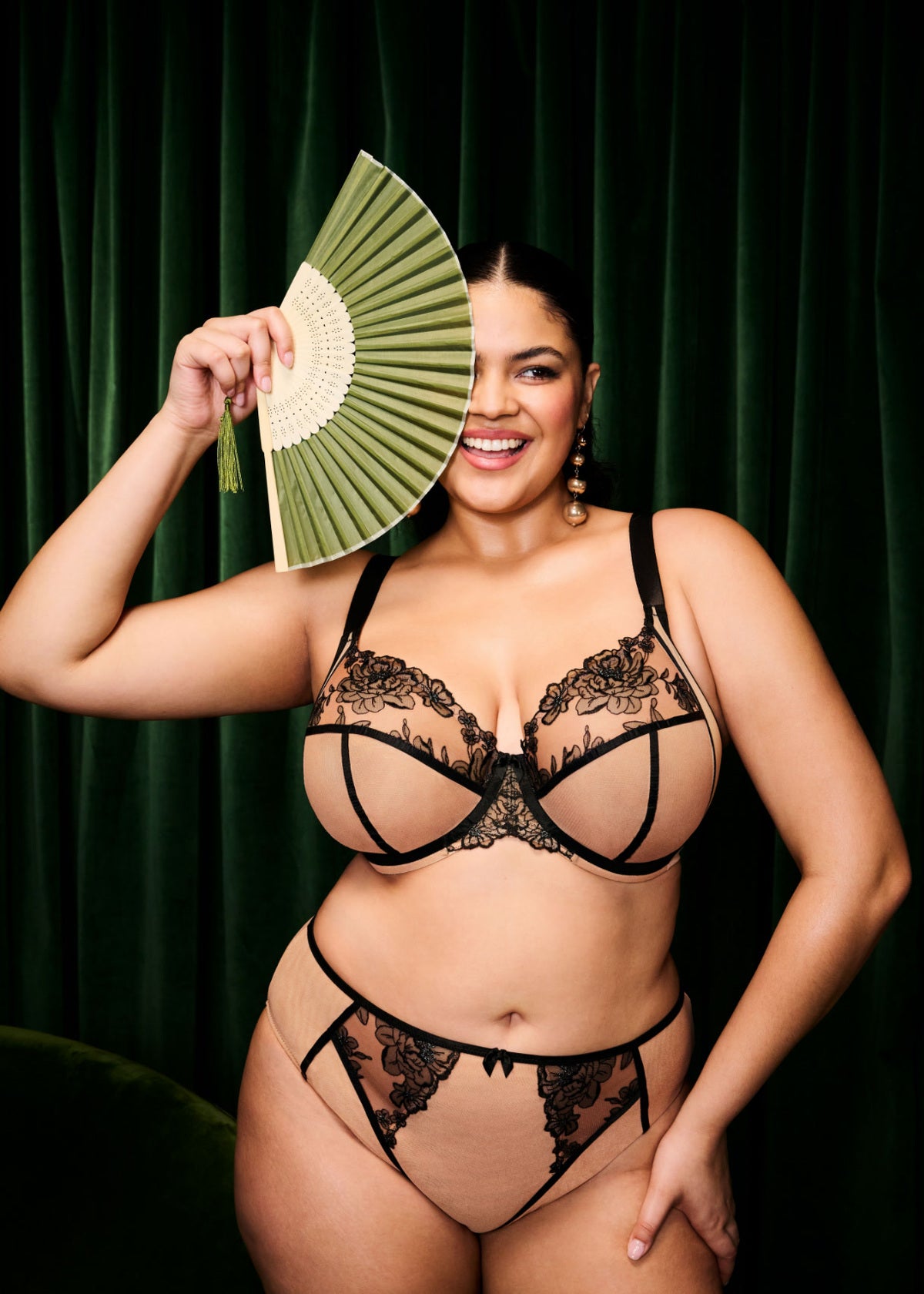 Teagan Underwire Plunge Bra