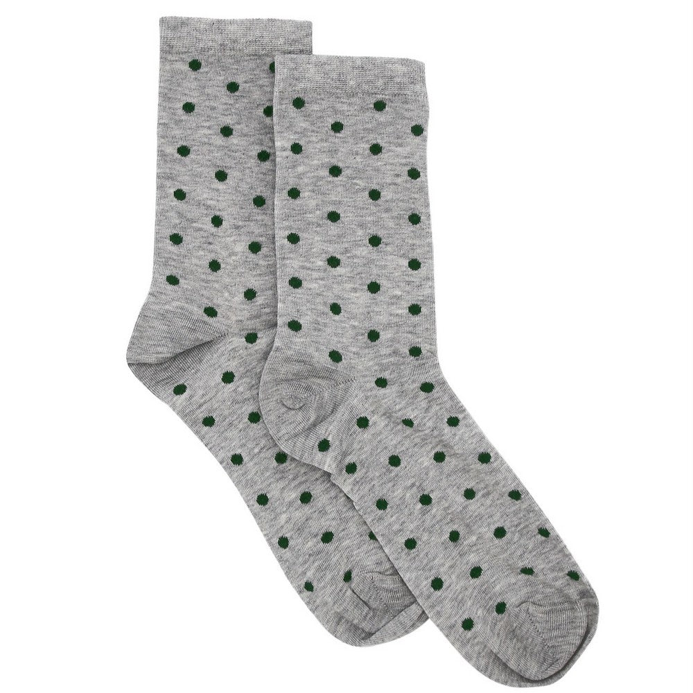 Petite Spot Crew Socks