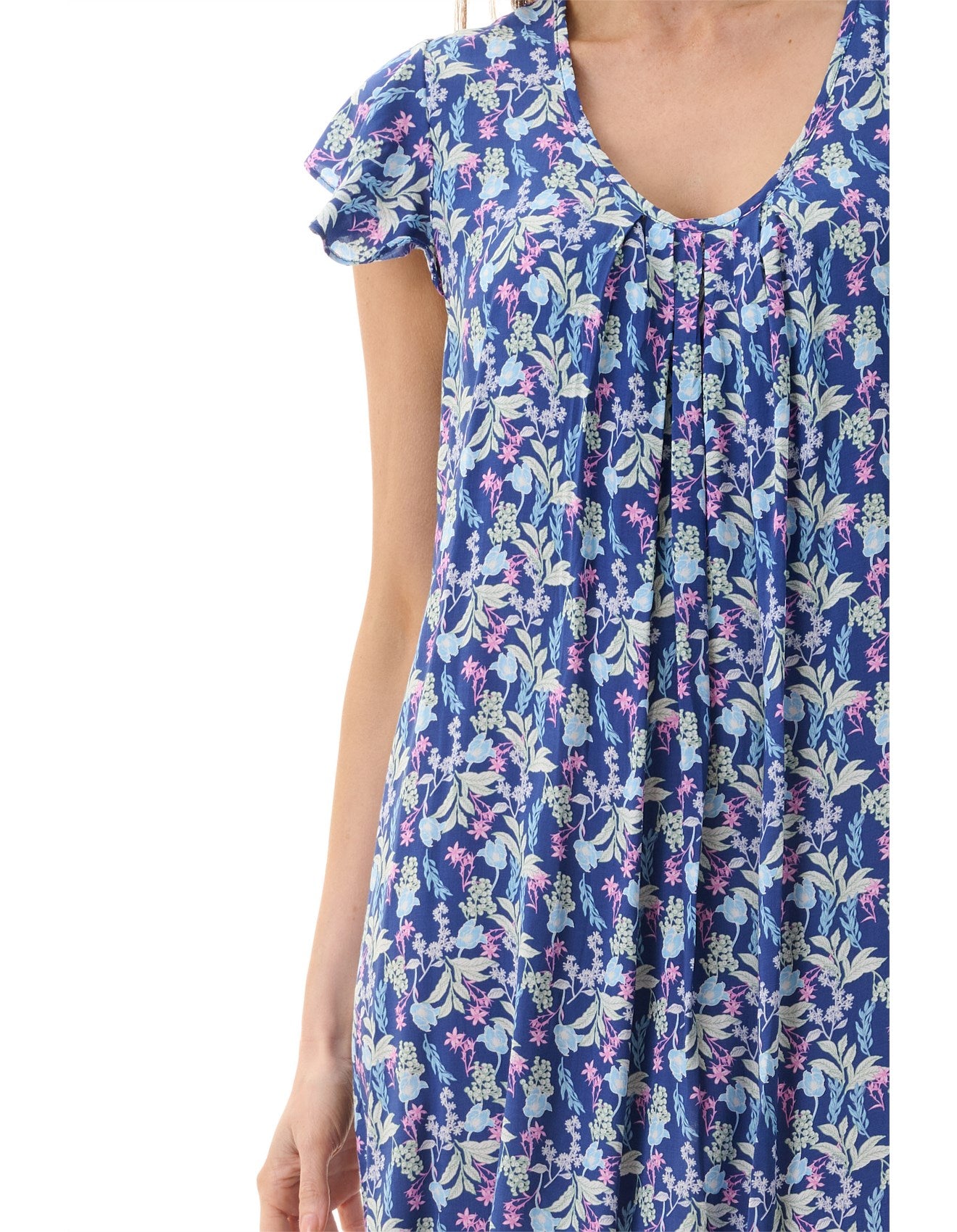 Maria Flutter Sleeve Short Nightie