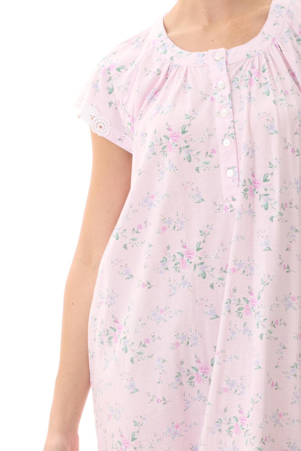 Callie Cap Sleeve Mid Nightie