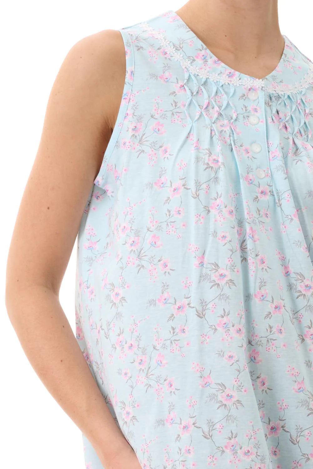 Victoria Sleeveless Short Nightie