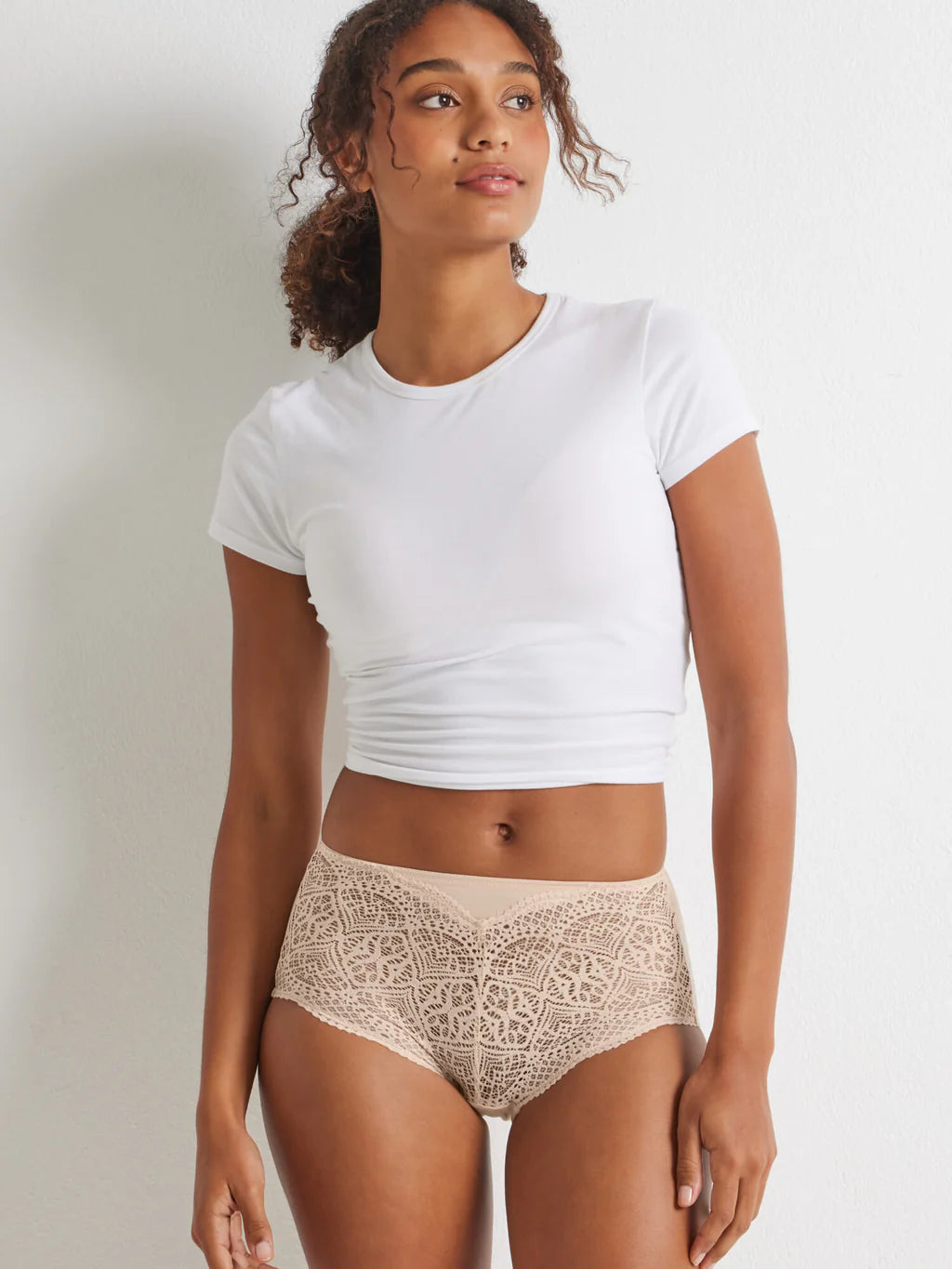 Micro & Geo Lace Full Brief