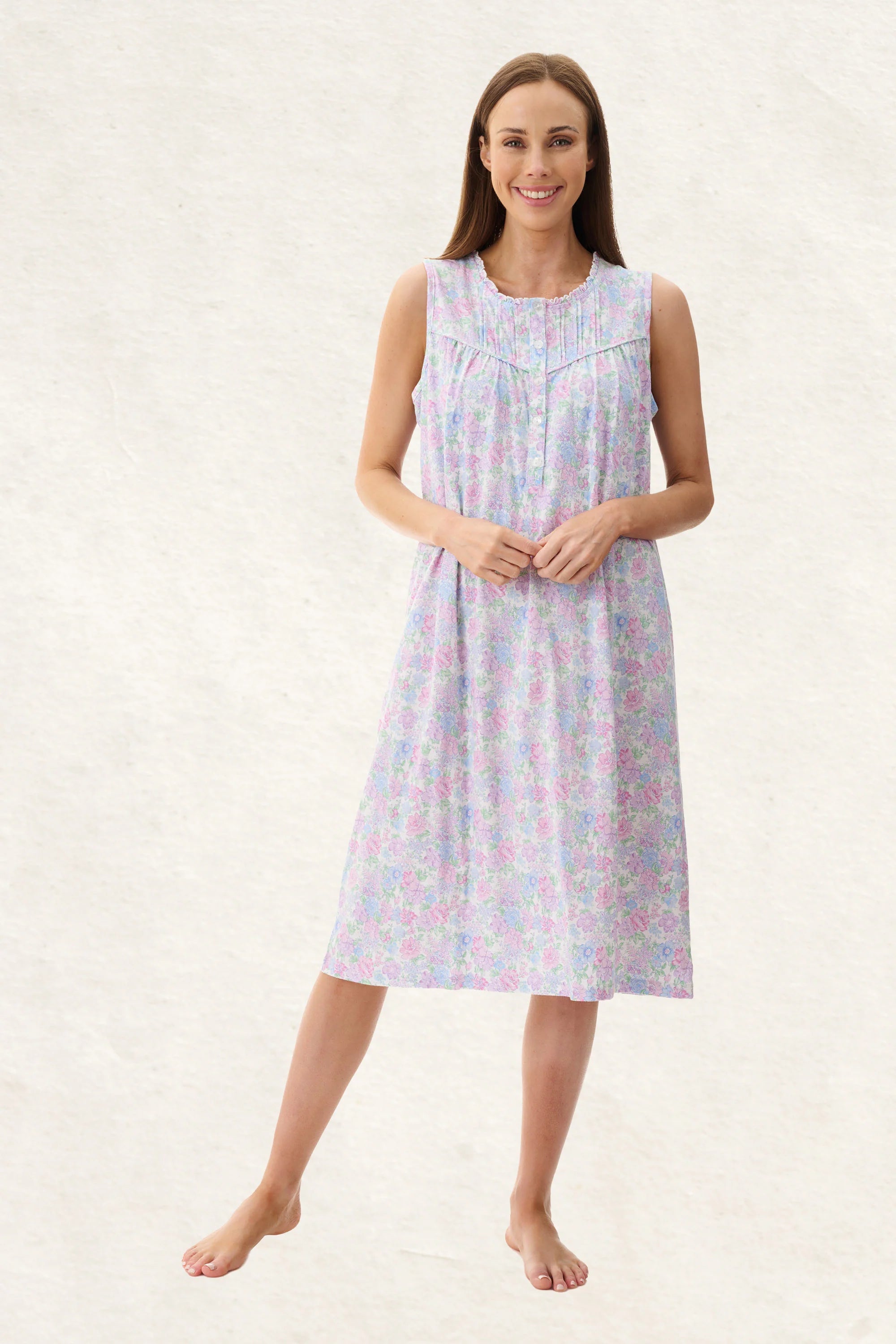 Molly Sleeveless Short Nightie