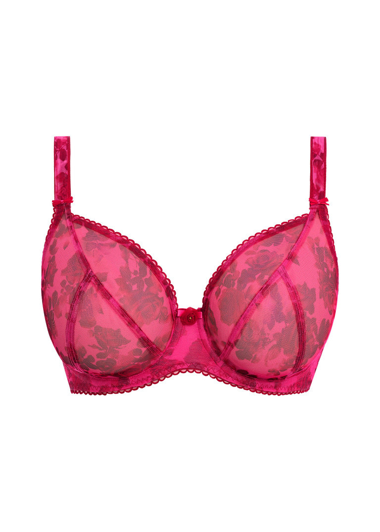 Rose Blossom Plunge Bra