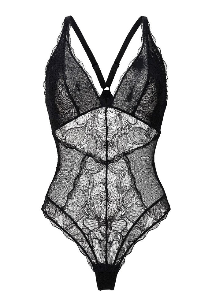 Black Lace Bodysuit