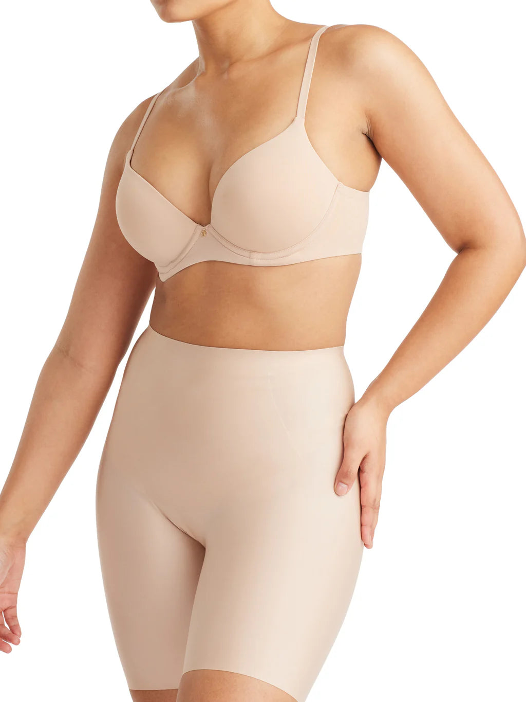 No Vpl Waisted Thigh Shaper
