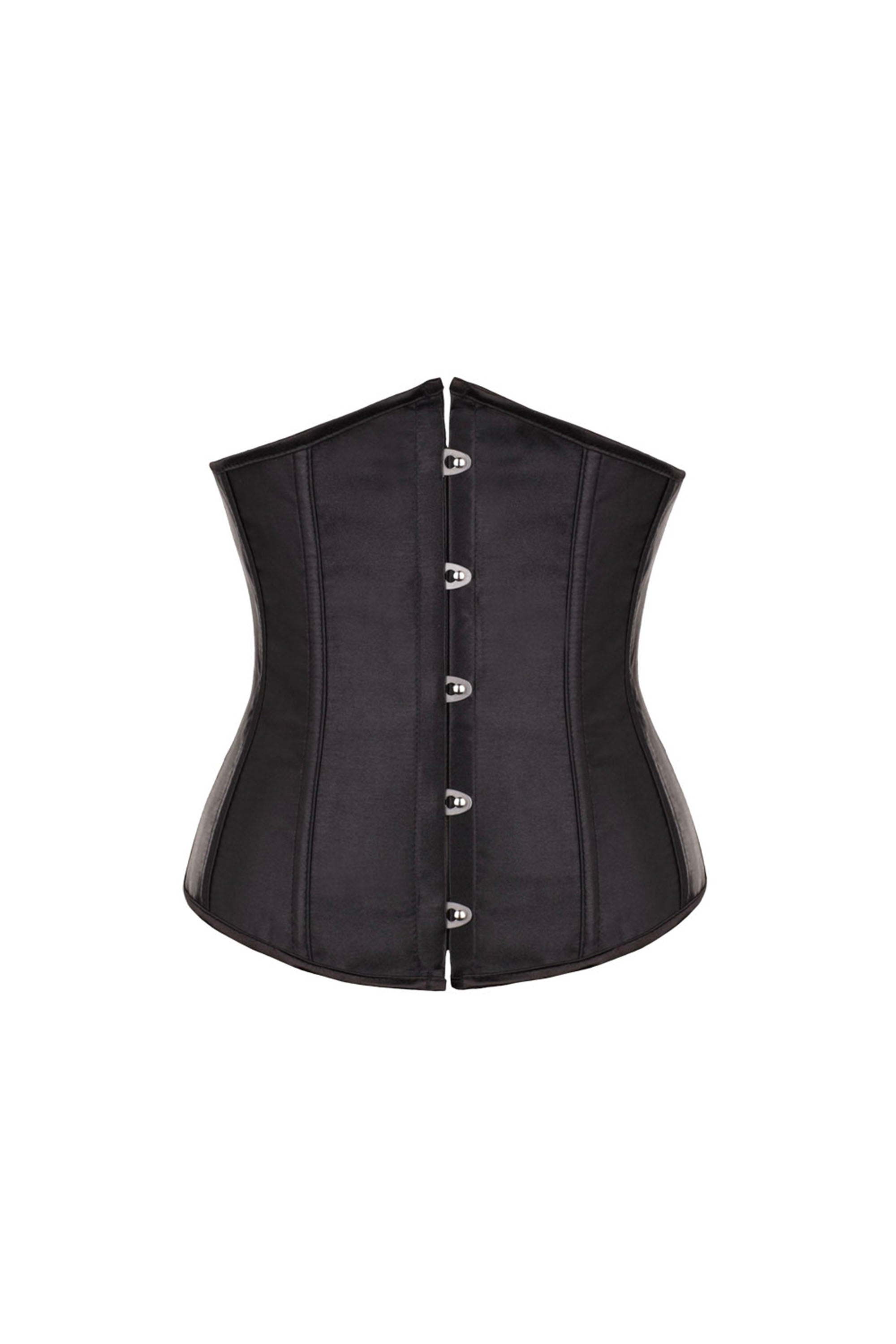 Black Satin Corset