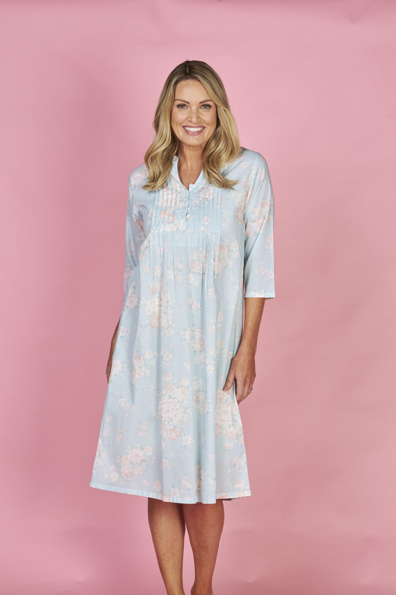 Peony 3/4 Sleeve Nightie