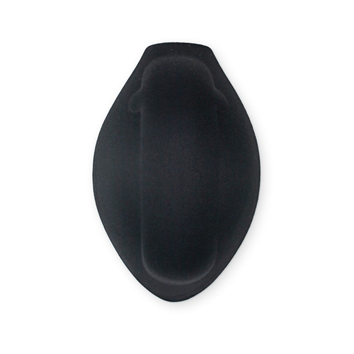 Black oval underwire bra cup of smooth molded Foam Packer