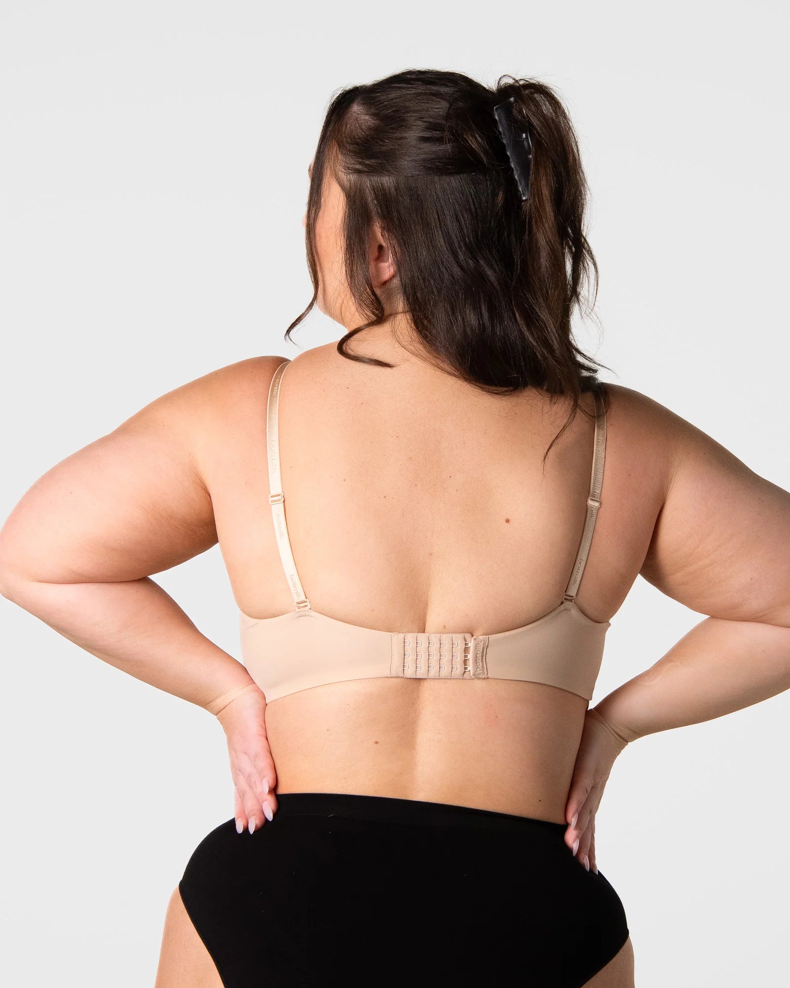 Forever New T-Shirt Nursing Bra: beige underwire with adjustable straps