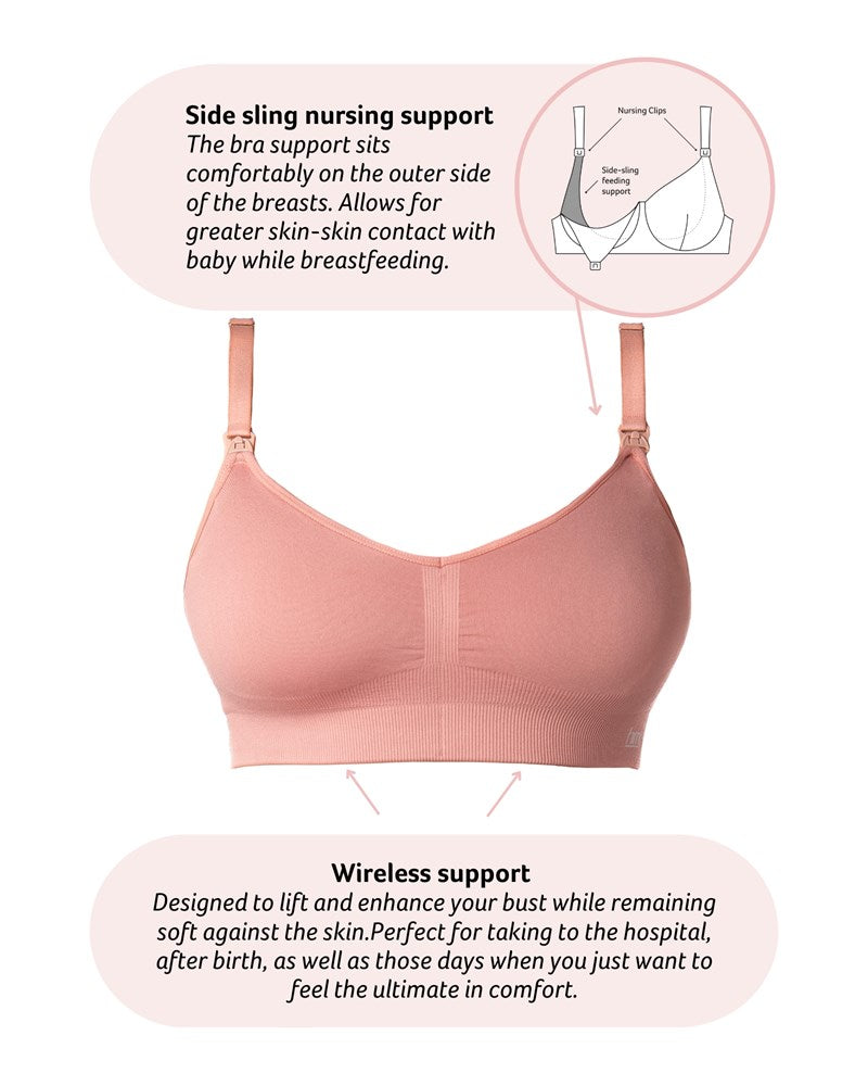 My Necessity Seamless Nursing Bra (Full)