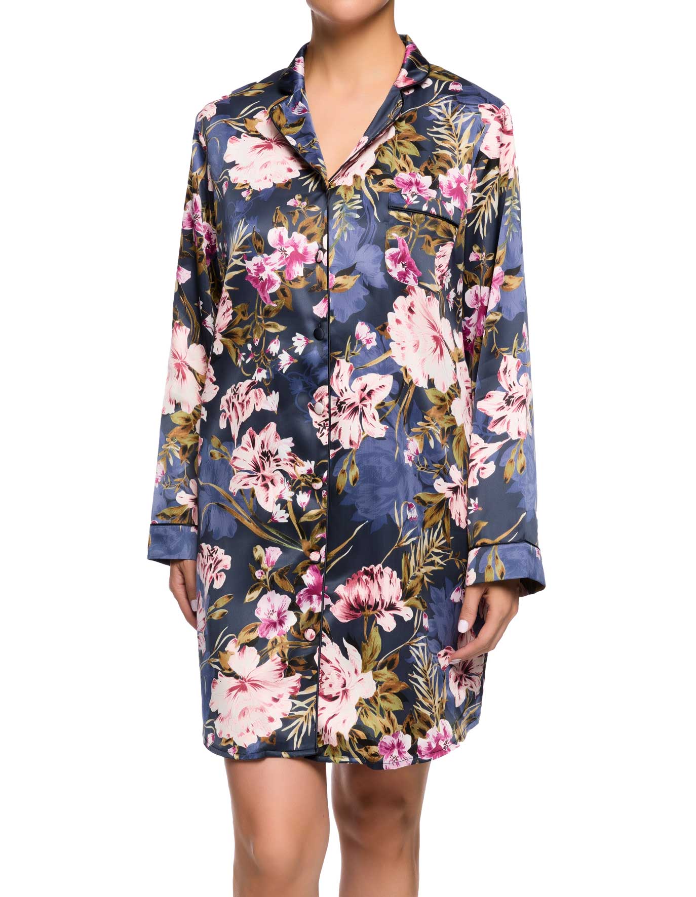 Sienna Satin Nightshirt