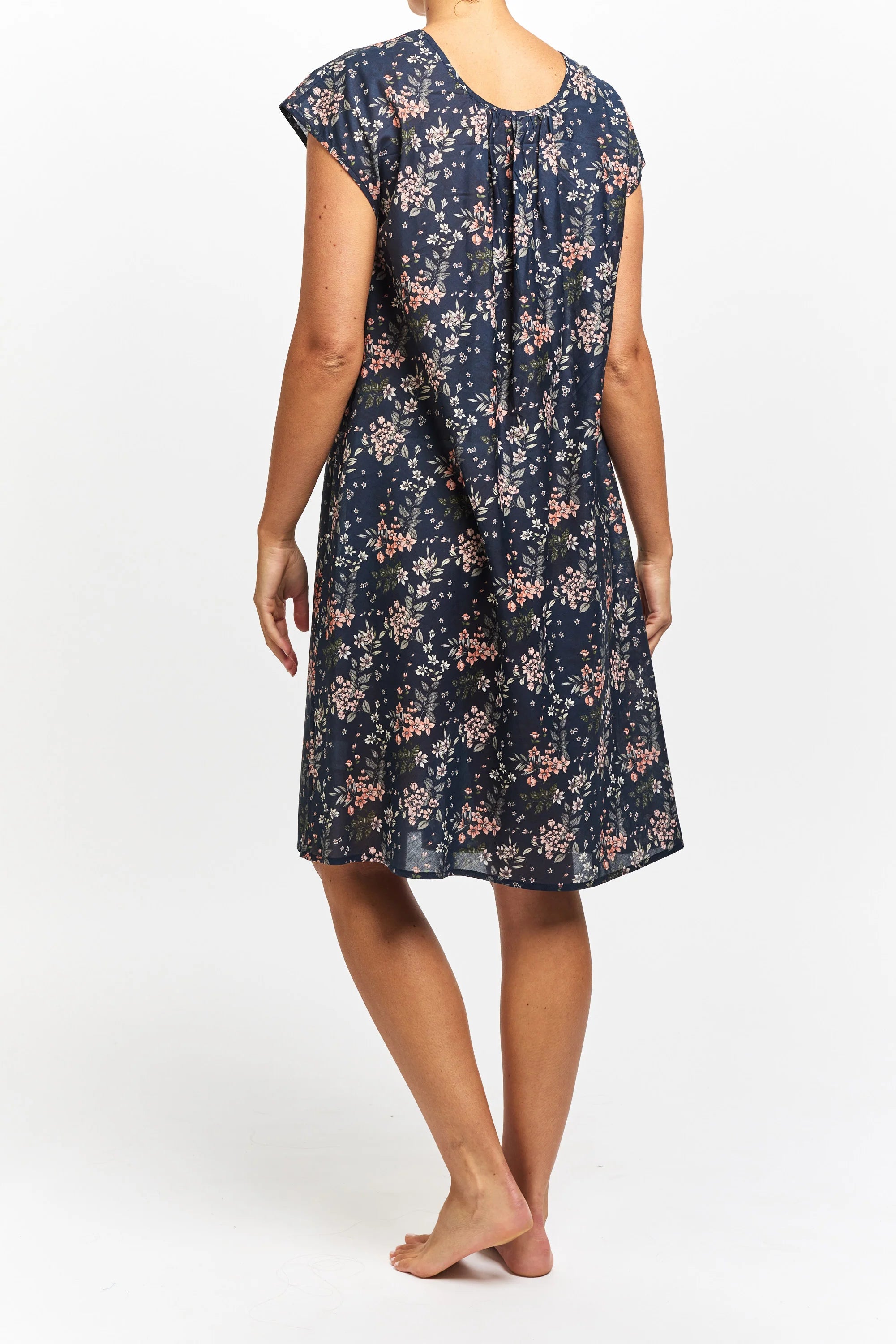 Voile Cap Sleeve Nightie