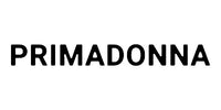 Black 'PRIMADONNA' text on a white background