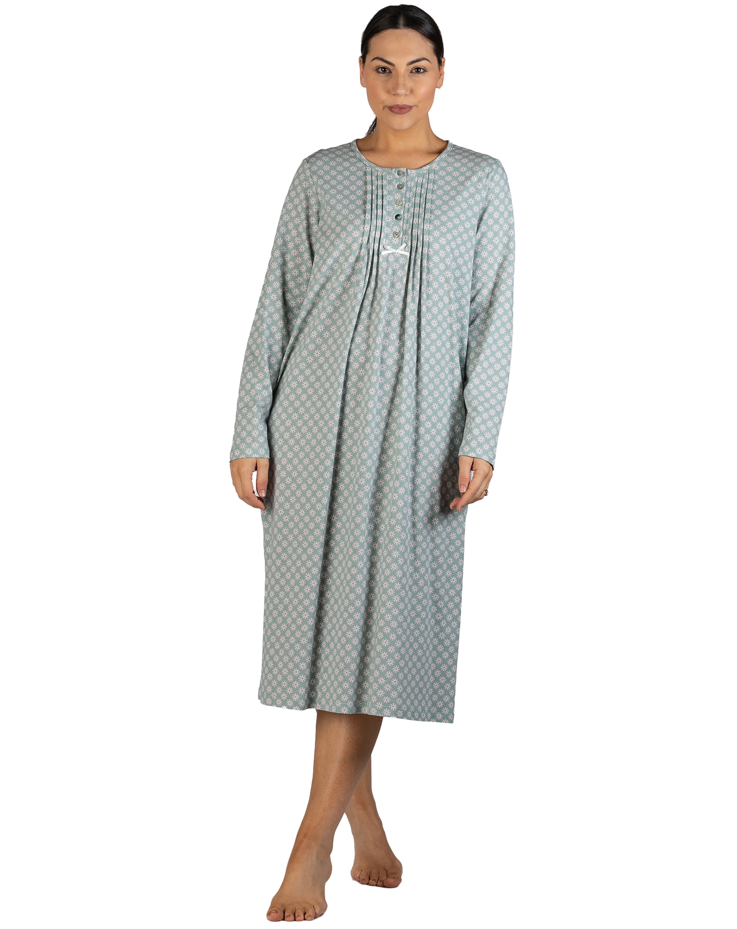 Geo Pleated Nightie