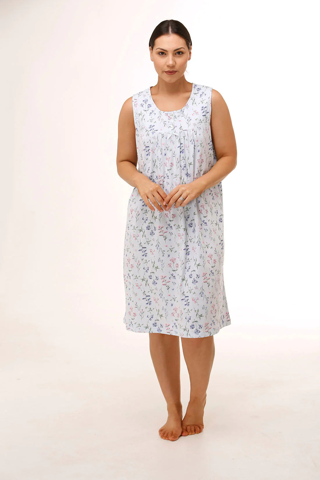 Sleeveless Meadow Nightie