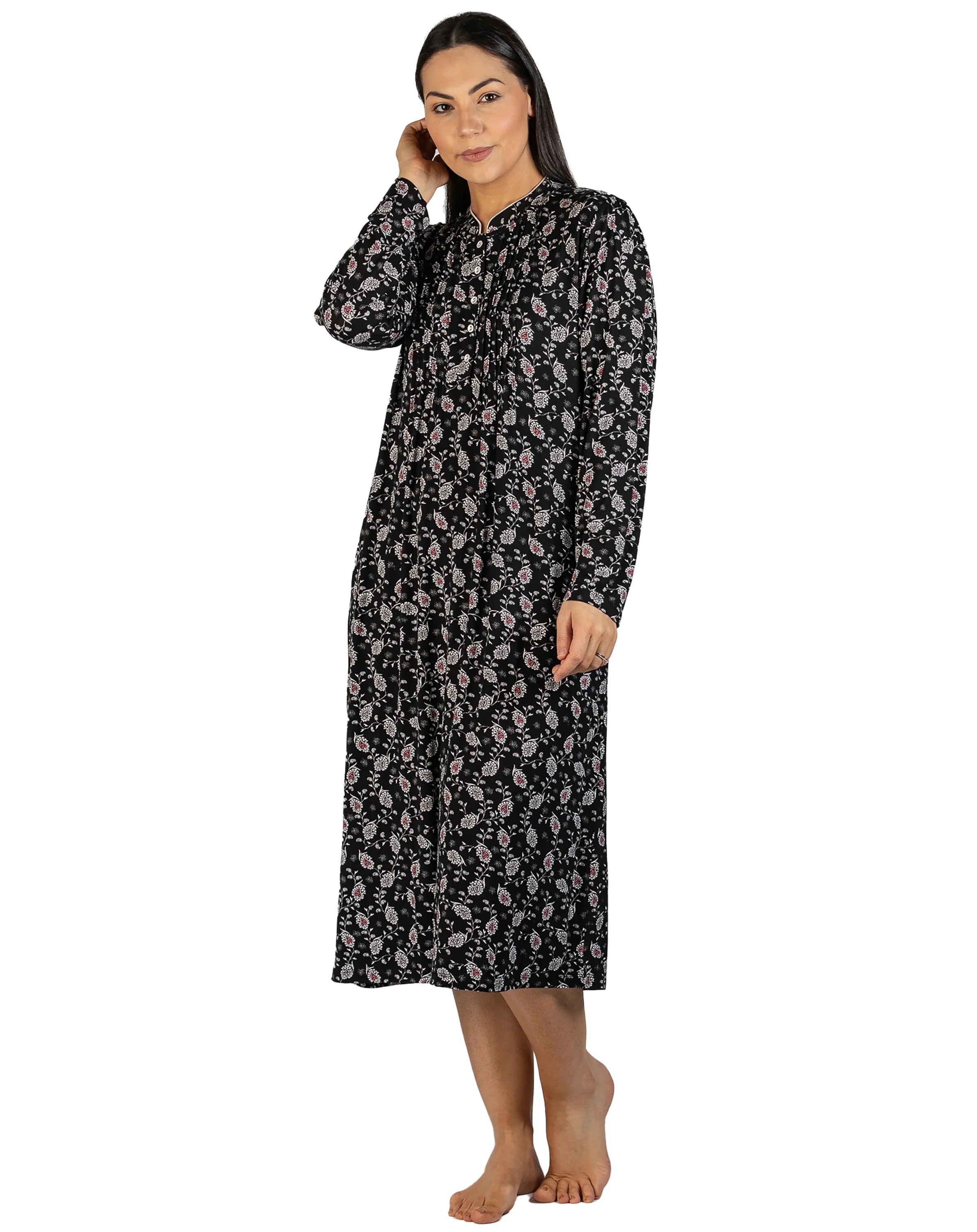 Paisley Mandarin Nightie