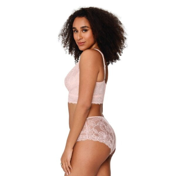 Powder Lace Brazilian Short