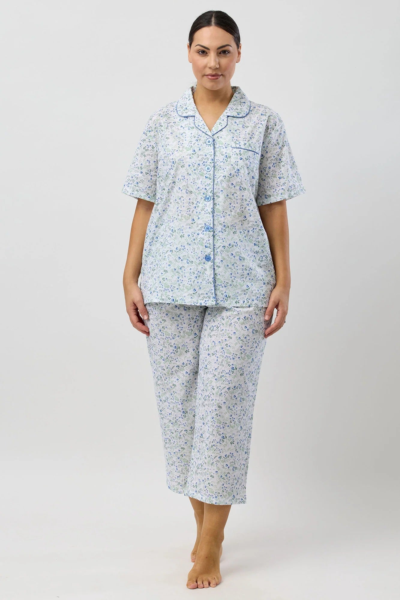 Pansies 7/8 Pyjama Set