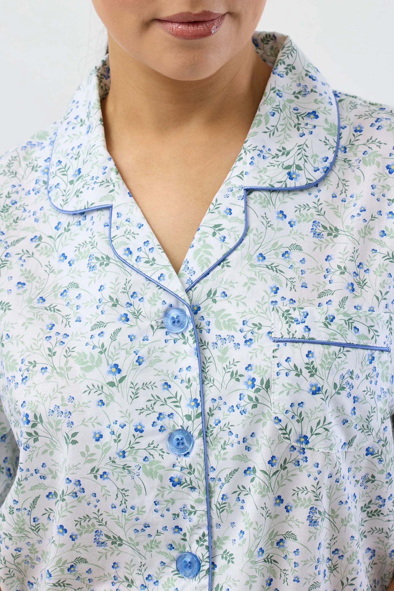 Pansies 7/8 Pyjama Set