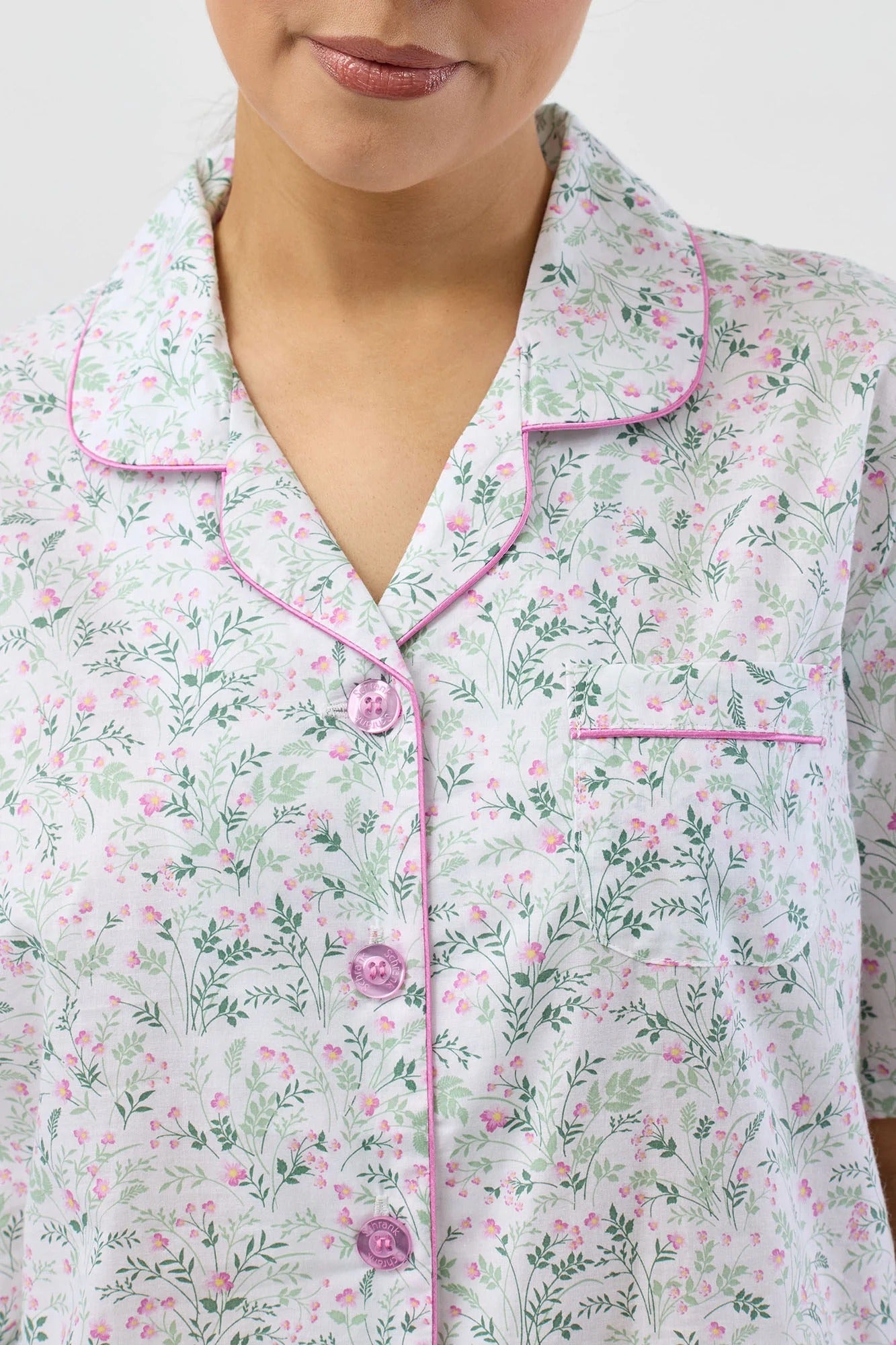 Pansies 7/8 Pyjama Set