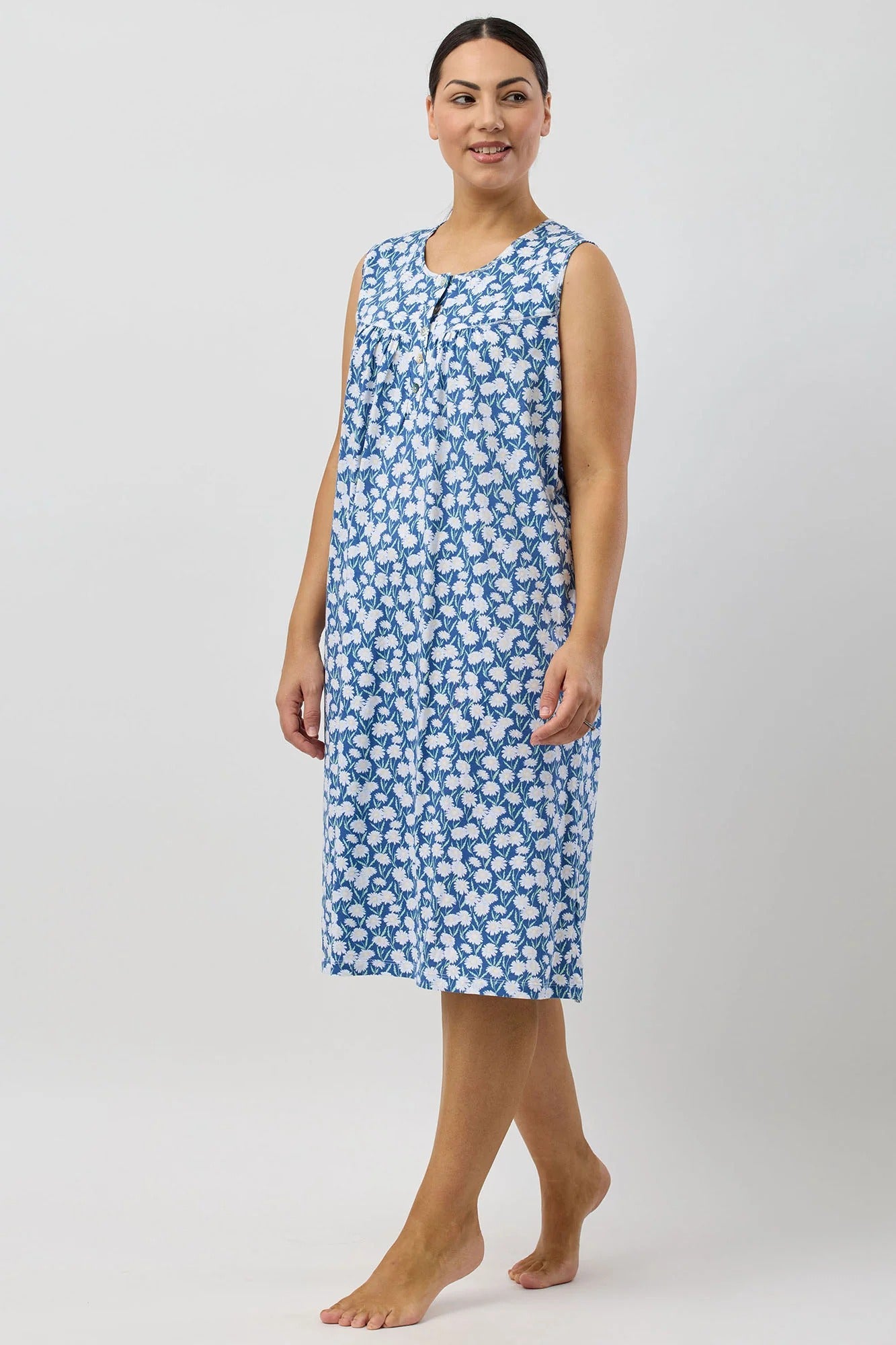 Daisies Sleeveless Nightie