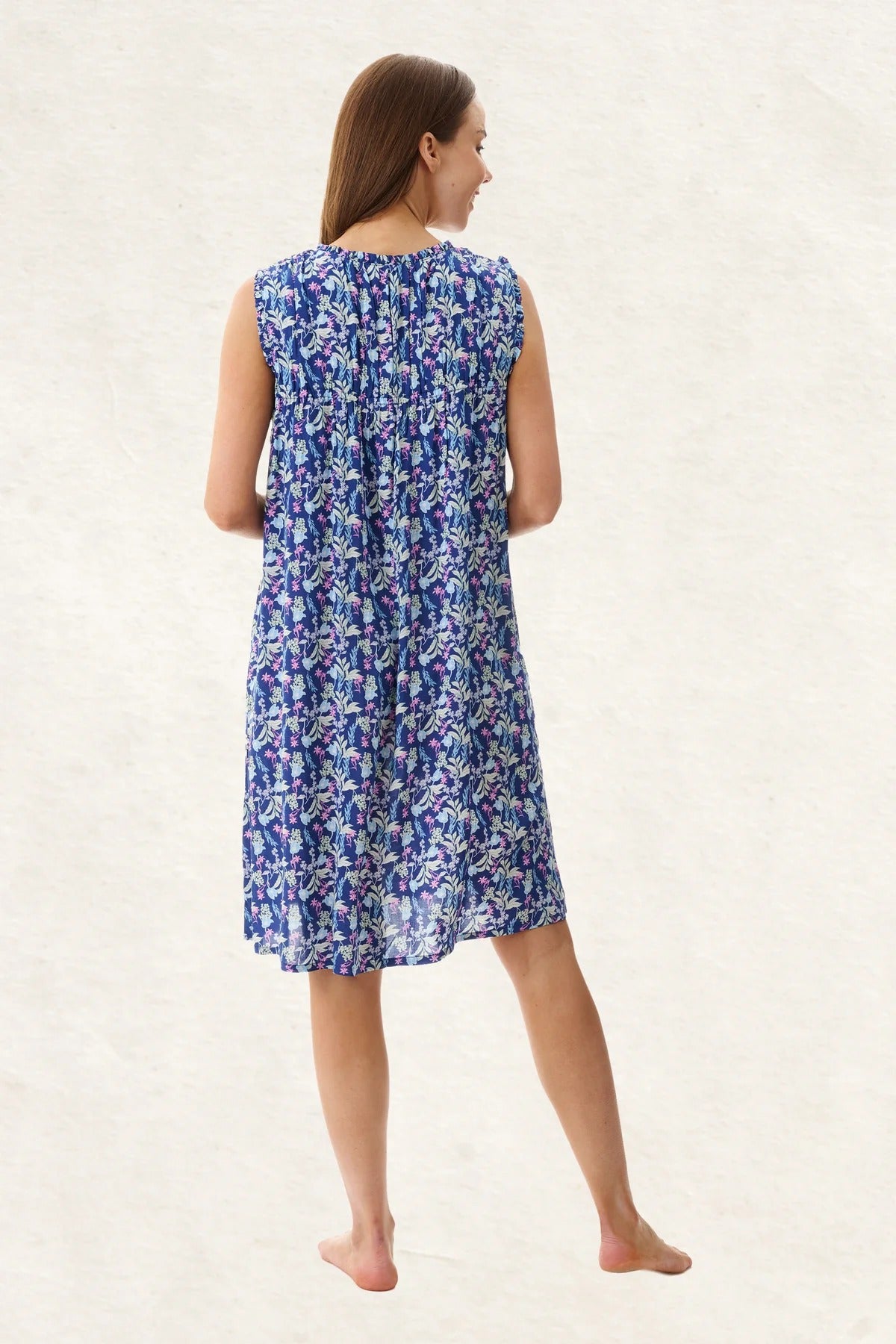 Maria Sleeveless Short Nightie