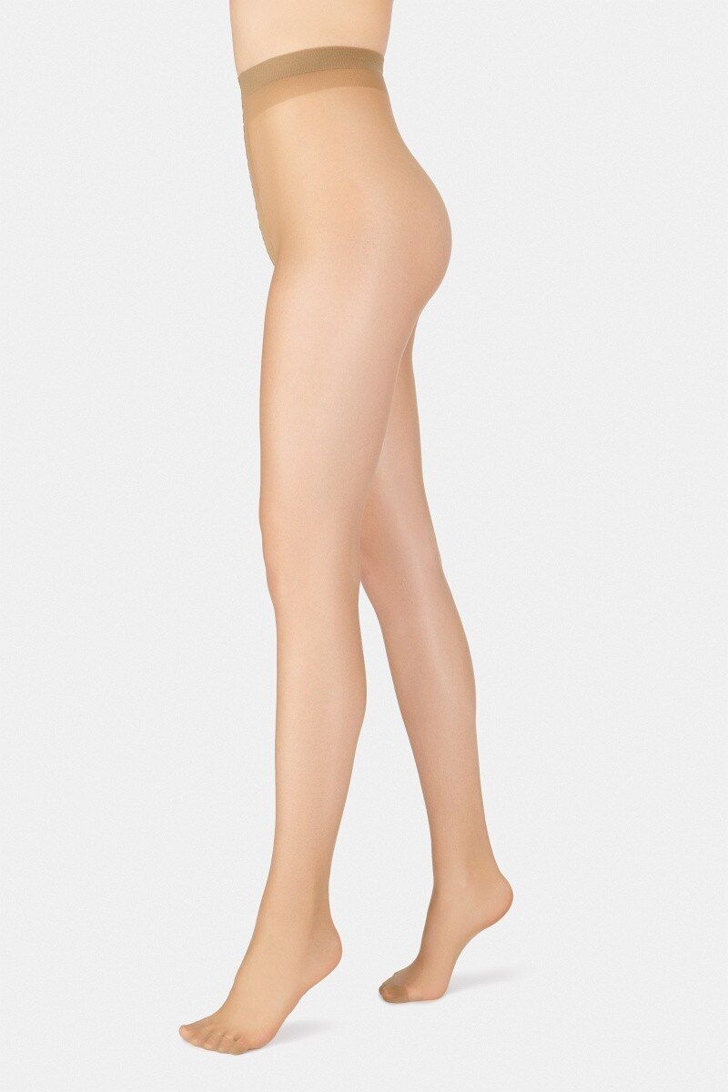 Shine Sheer To Waist 3PK beige seamless tights