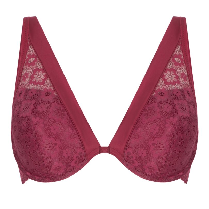 Earth Red Padded Triangle Bra