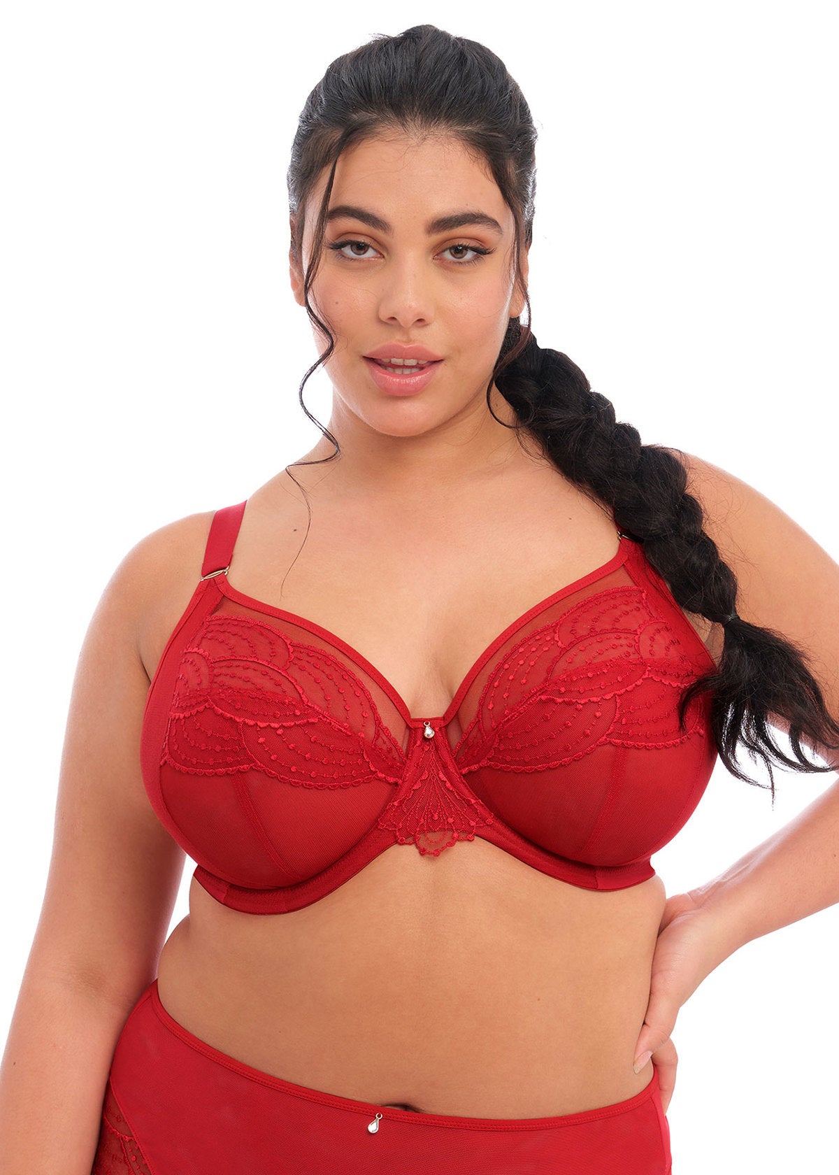 Priya Storm Underwire Plunge Bra