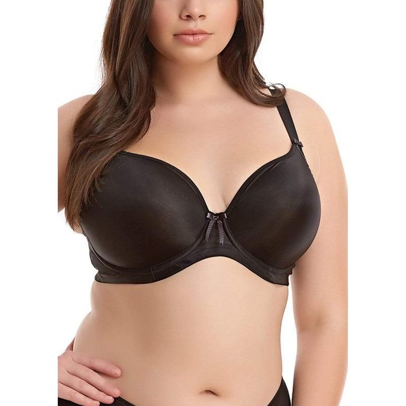 Elomi Bijou EL8722BLK - Underwire Bra Black / 22E Available at Illusions Lingerie