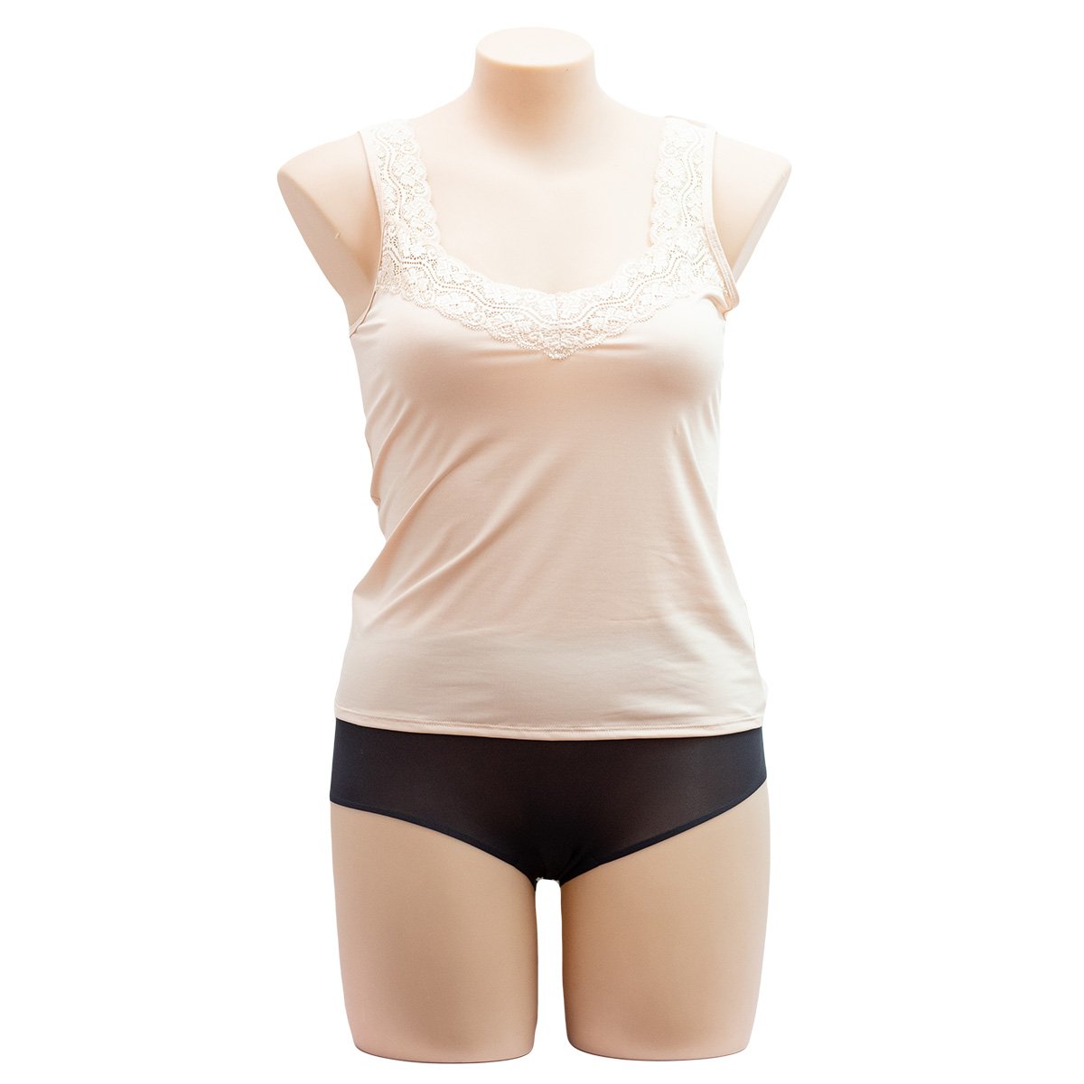 Essence V - Neck Camisole 936SC - Singlets & Tanks Nude / 10 / S Available at Illusions Lingerie