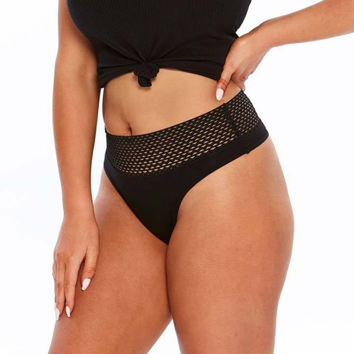 Everyday Lingerie Everyday Basics G-String AW190100 - Thongs Black / 8 / XS Available at Illusions Lingerie