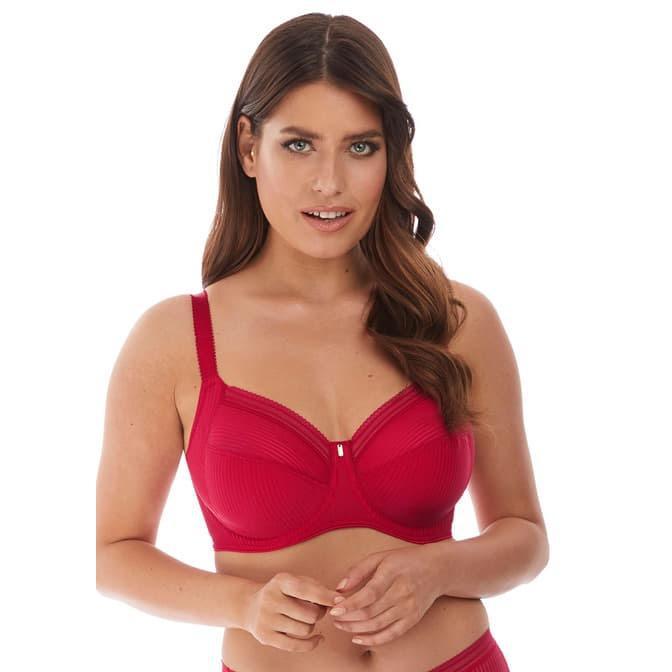Fantasie Fusion FL3091RED - Underwire Bra Red / 10D  Available at Illusions Lingerie