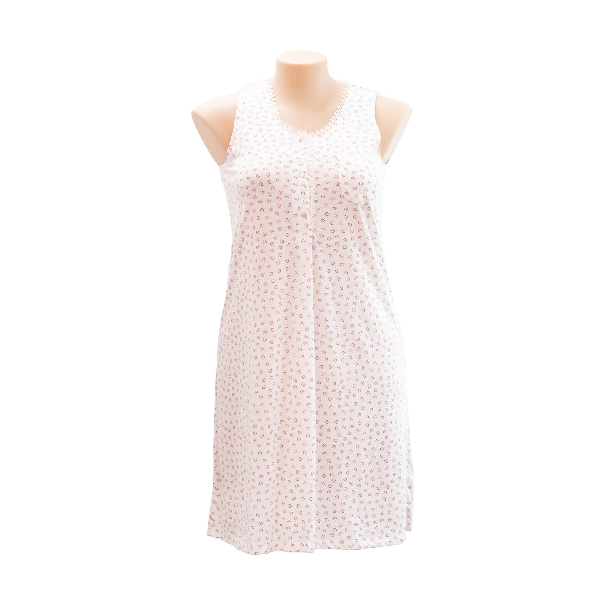 Givoni Daffodil Sleeveless SK144 - Nighties Ivory / 10 Available at Illusions Lingerie