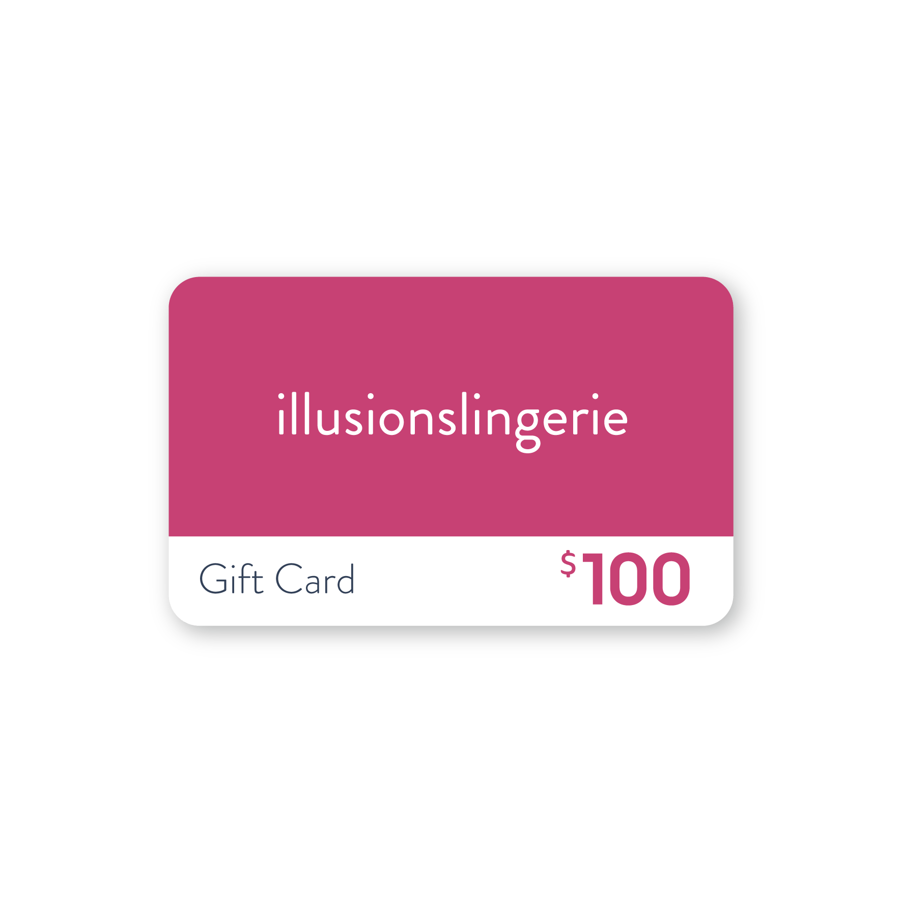 Illusions Lingerie Gift Card $100 Digital Gift Card - Illusions Lingerie from Illusions Lingerie in Melbourne