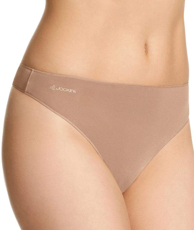 Jockey Promise Tactile G-String WWKF - Thongs Flesh / 12 / M Available at Illusions Lingerie