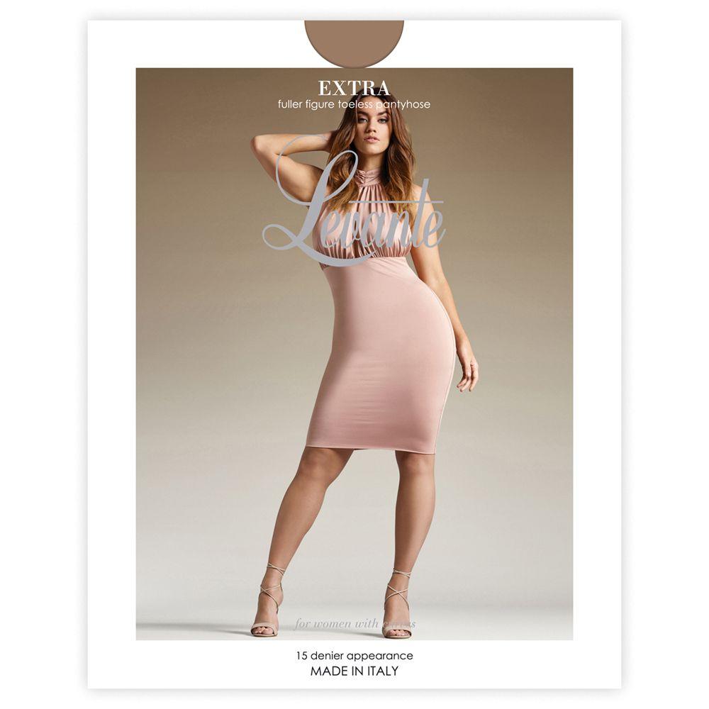 Levante Extra Toeless LEVEXTL - Pantyhose Suede / Extra 1 Available at Illusions Lingerie