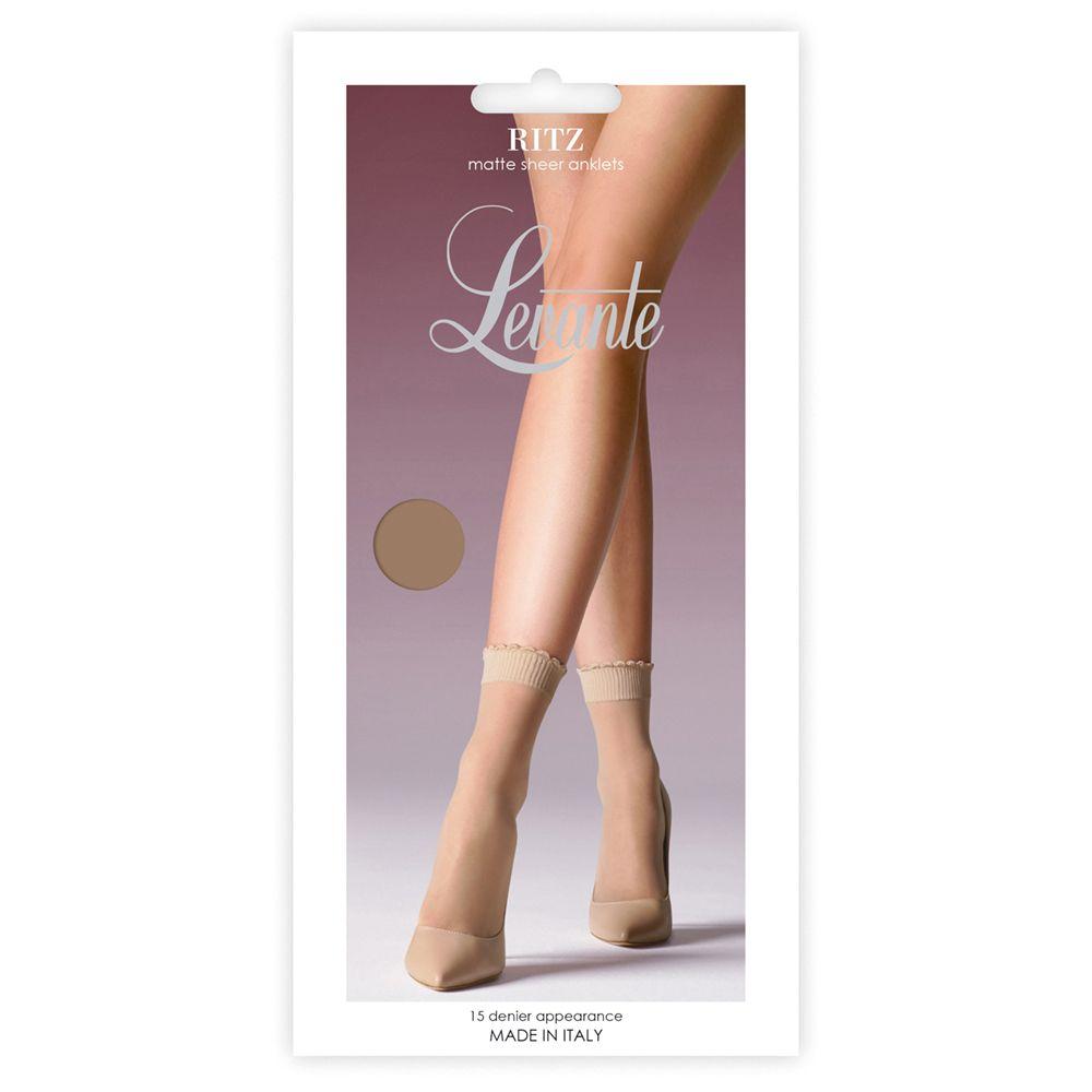 Levante Ritz Anklet RITAKAK - Knee Highs Suede / One Size Available at Illusions Lingerie