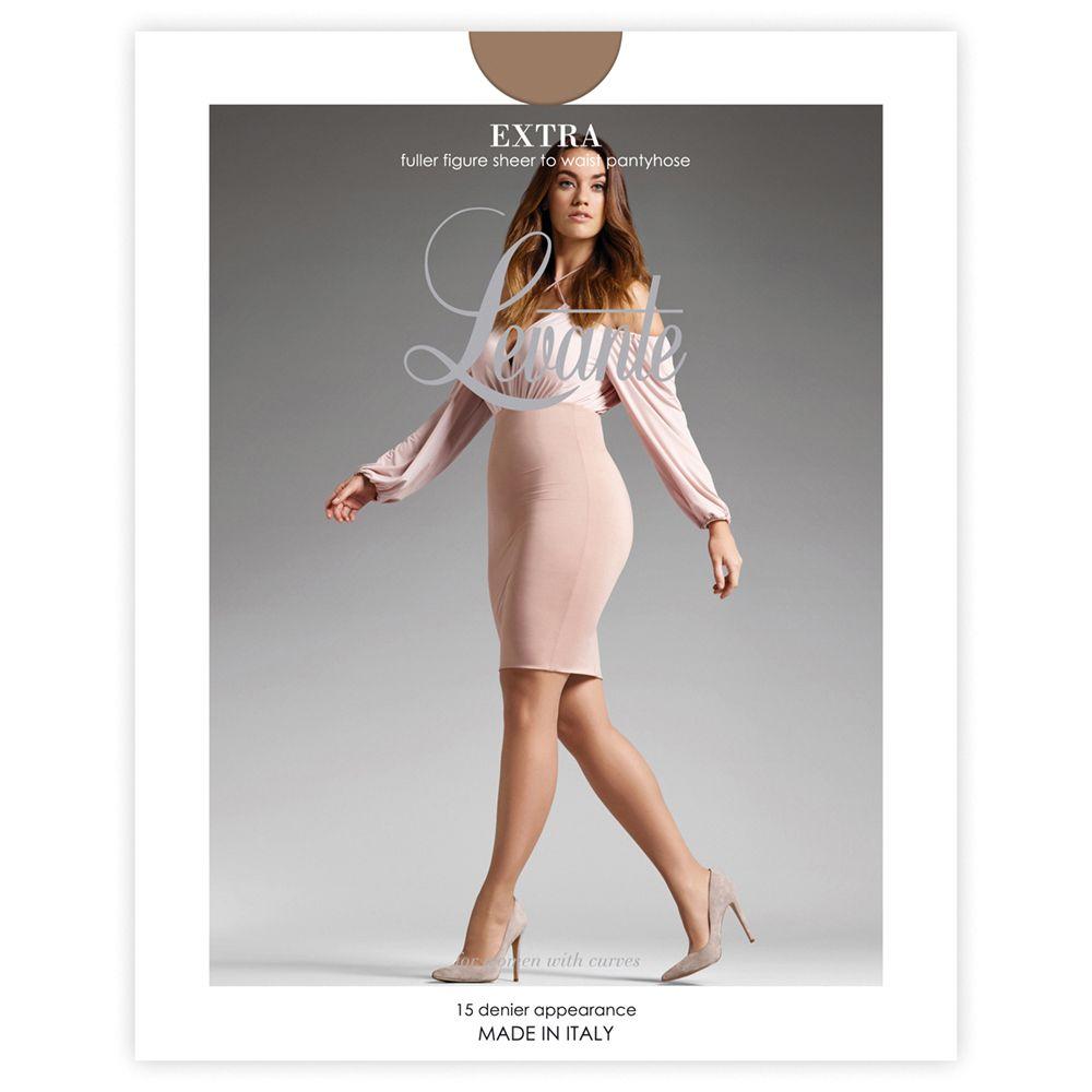 Levante Sheer To Waist Extra LEVEXSTW - Pantyhose Suede / Extra 1 Available at Illusions Lingerie