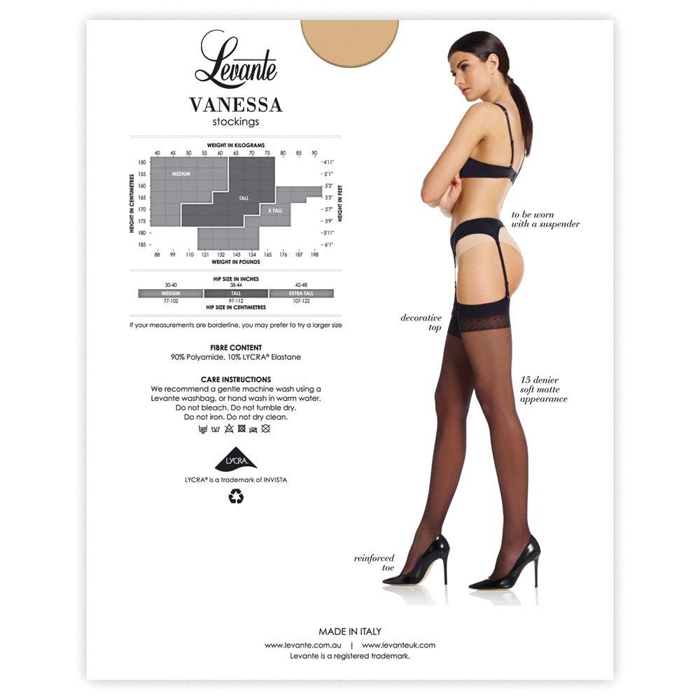 Levante Vanessa Stocking - Stockings & Stay-ups Available at Illusions Lingerie