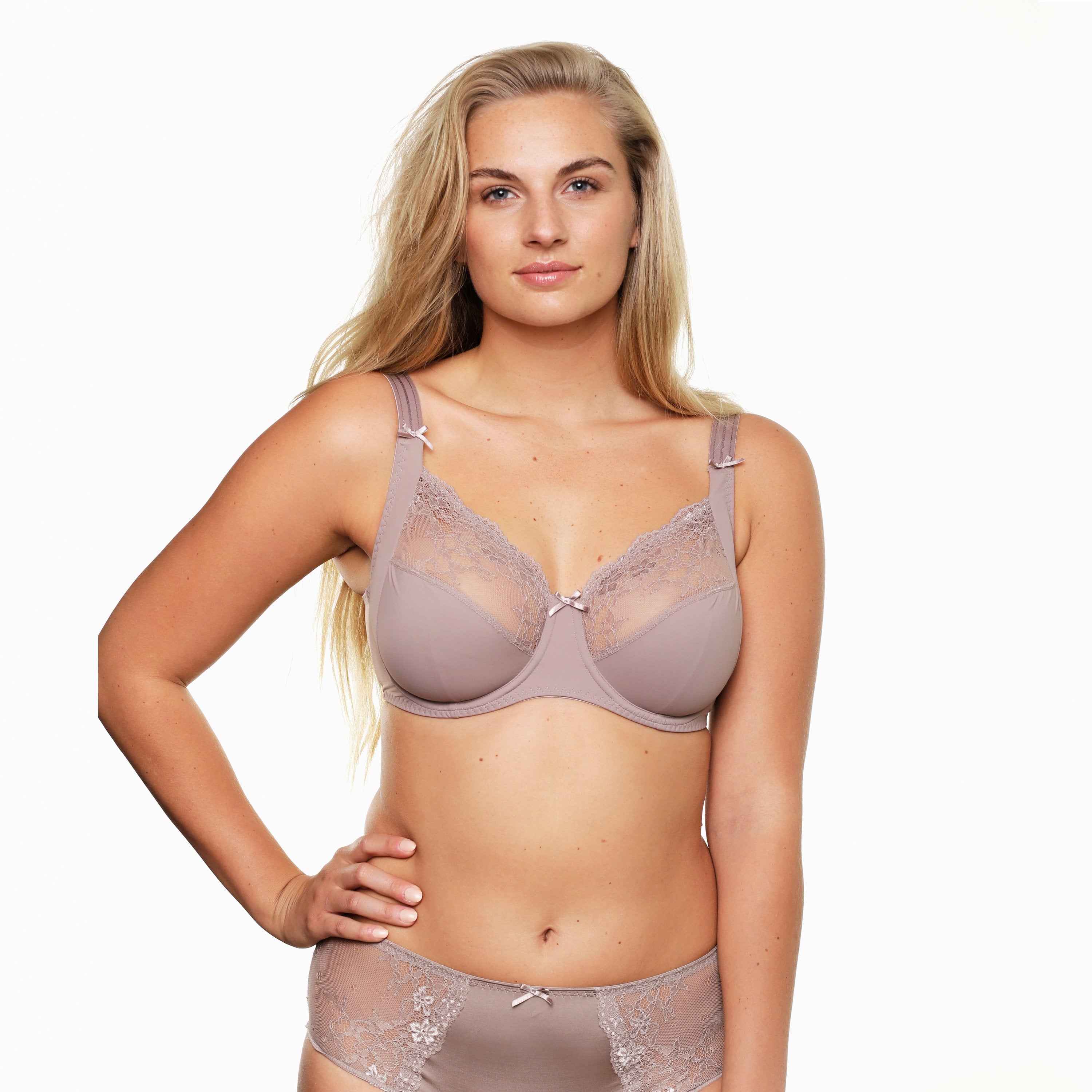 LingaDore Daily Full Coverage 1400-5 - Underwire Bra Taupe / 14B Available at Illusions Lingerie
