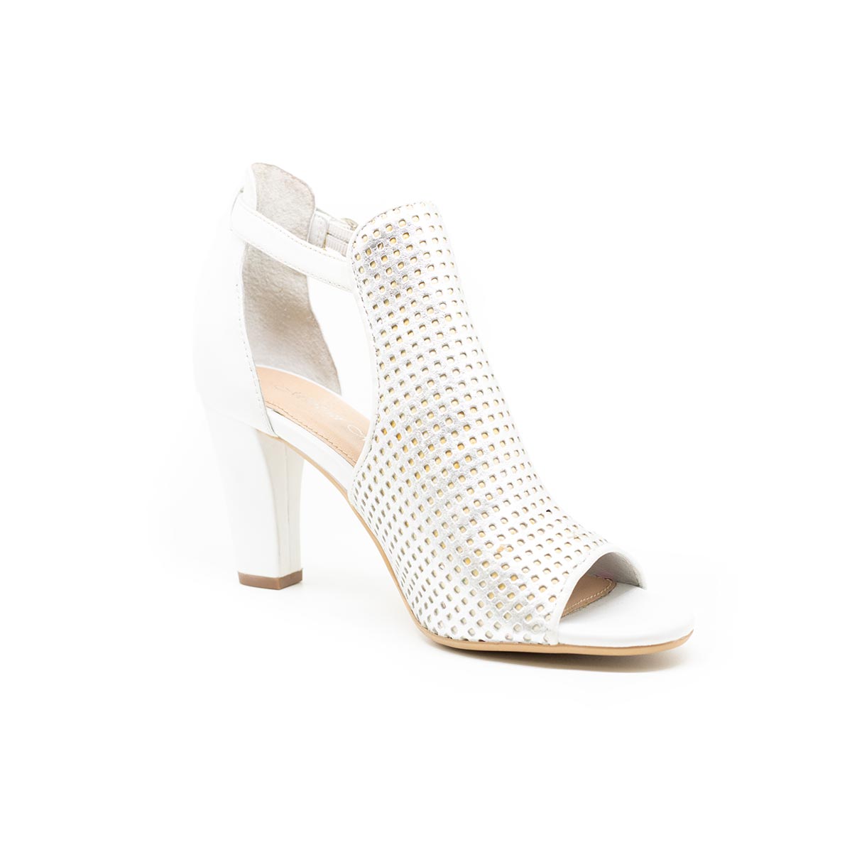 Martini Marco Keto KETO-5 - Clearance Shoes White / Silver / 7 / 38  Available at Illusions Lingerie