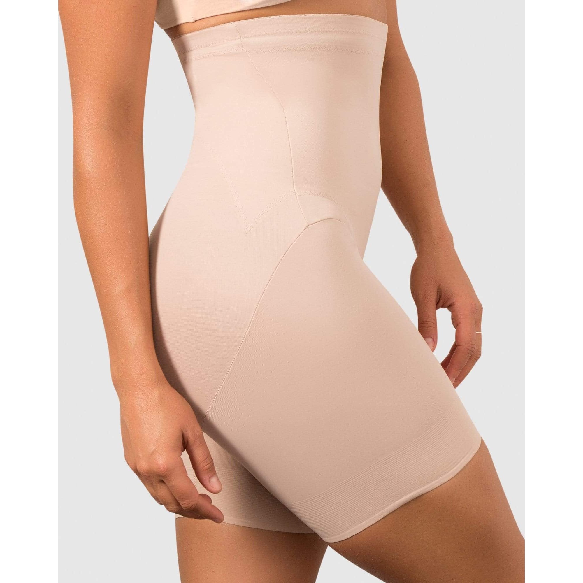 Miraclesuit Shapewear 10 / S / Nude Flexible Fit Hi Waist Thigh Slimmer from Illusions Lingerie in Melbourne