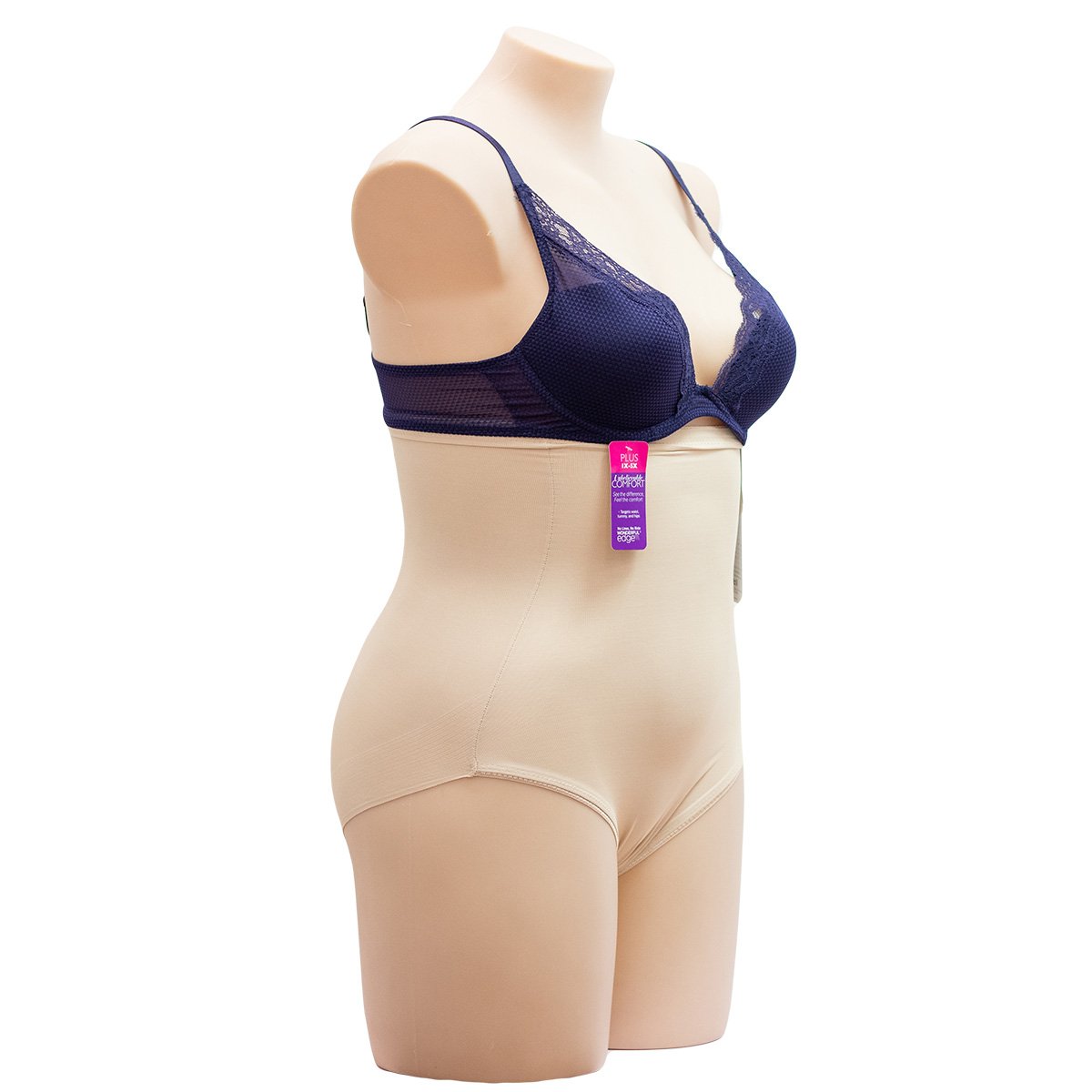 Naomi & Nicole Hi Waist Brief Comfortable Firm - Shapewear Available at Illusions Lingerie
