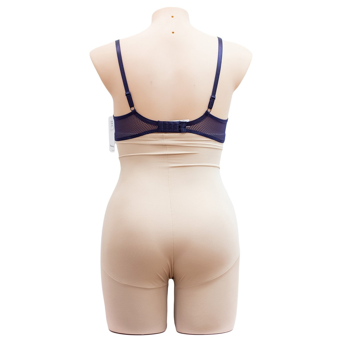 Naomi & Nicole Hi Waist Thigh Slimmer Comfortable Firm - Shapewear Available at Illusions Lingerie