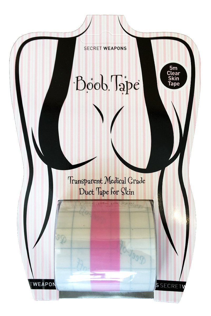 Secret Weapons Boob Tape - Invisible SW044 - Adhesives Clear / One Size  Available at Illusions Lingerie