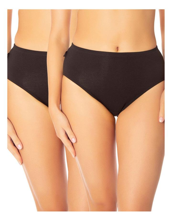 Sloggi 2 Pack - Hikini Brief 10054777 - Briefs Black / 12 / M Available at Illusions Lingerie