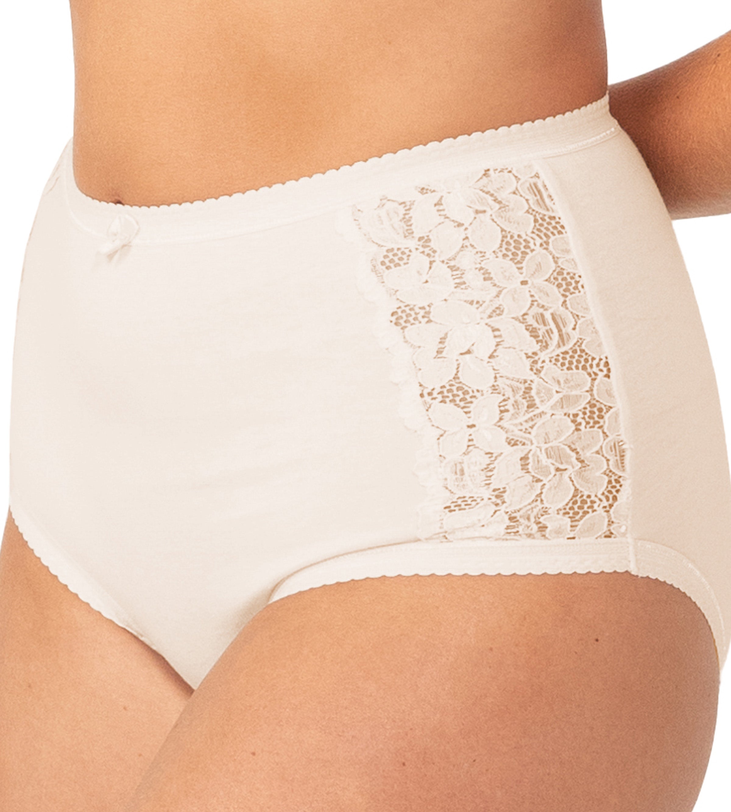 Cotton & Lace Full Brief