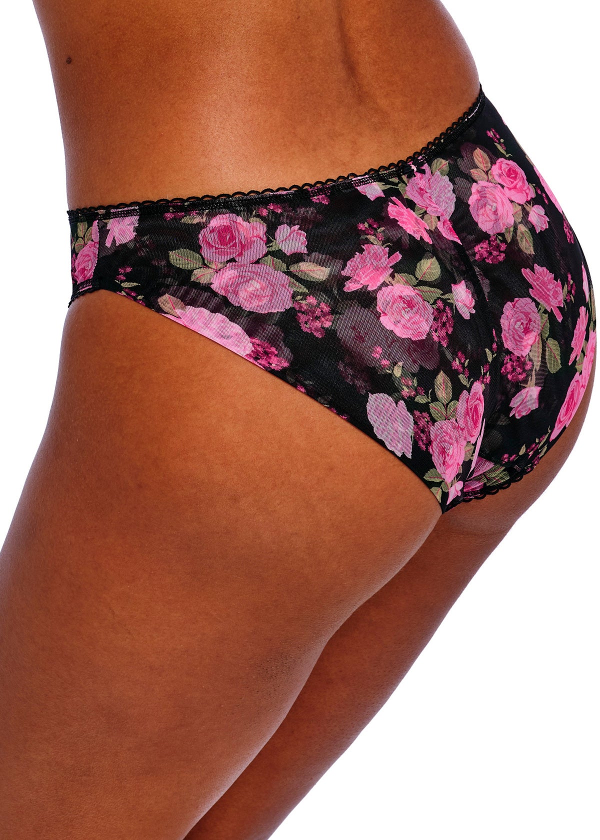 Black Rose Blossom Brief